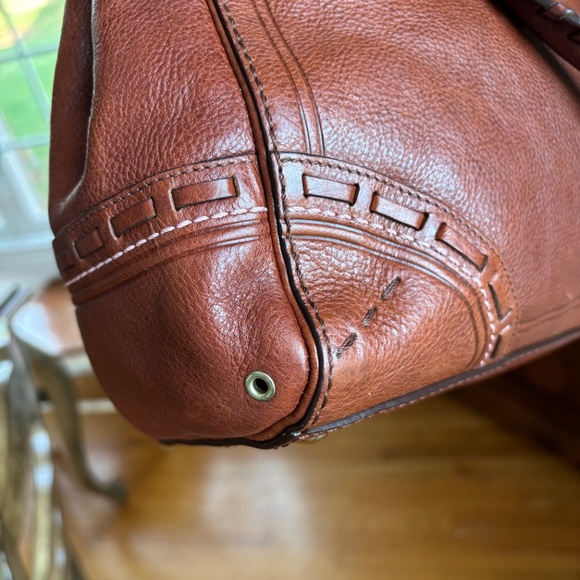 Vintage Coach Hamptons Satchel, Limited Edition in Whiskey Brown Style 9290 - Picture 11 of 17